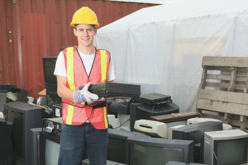 Assessing items for home clearance in Hendon